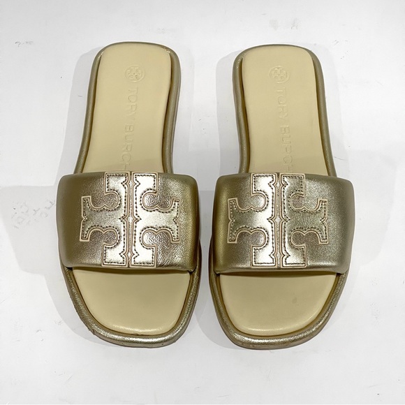 Tory Burch Shoes Tory Burch Womens Double T Sport Slide Sandal
